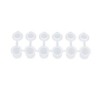 Conteneur Compact De Bandes Peinture 6 Bandes Avec Couvercles Sécurisés Parfait Pour Stocker Et Transporter Des Pigments D'aquarelle Fournitures D'art Boîte Peinture