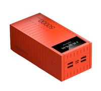Conteneur Créatif Super-Banque d'alimentation De Charge Rapide, Batterie De Secours Pack 50000mAh, Chargeur Portable en Plein Air, Capacité Massive De 50000mAh, Affichage De La Batterie À LED, Black,