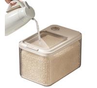 Conteneur Croquettes - Récipient Hermétique De Stockage D'aliments pour Animaux Domestiques - Bouchon À Ressort, Équipé D'un Gobelet Doseur,Convient Aliments pour Chiens Chats, Collations Et Au Riz