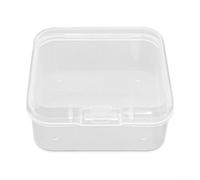 Conteneur d'appât compact 5 g léger pour le voyage | Construction en plastique durable, poids léger de 5 g, compartiments séparés, rangement à crochet, facile à transporter