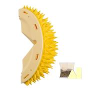 Conteneur de beauté en Libre-Service pour Chat, Mignon, en Forme de Durian, Robuste, en ABS et PVC, Contenant d'herbe à Chat, Couleur vive, griffoir d'angle pour Chat, Mur de