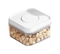Conteneur De Céréales, Pot Transparent, Étanche À L'air Pour Le Stockage De Cuisine, Cartouche Empilable Avec Un Sceau Sécurisé Et Une Conception De Poignée Facile, Poubelle D'organisateur Pour Riz As