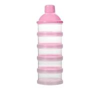 Conteneur de formules à emporter,Conteneur de formules | Conteneur de formulePortable | Conteneur de formule anti-déversement empilable à 5 couches, stockage de lait en poudre à emporter en voyage