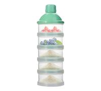 Conteneur de formules à emporter,Conteneur de formules - Distributeur de formule portable,Solution de voyage empilable anti-déversement empilable de stockage de lait en poudre à 5 couches pour les par