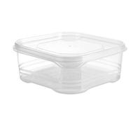 Conteneur de fruits pour réfrigérateur - Boîte de rangement hermétique de 10 x 12 x 4,5 cm, de fruits de grande capacité, récipient de réfrigérateur sans BPA | Stockage de fruits et vert