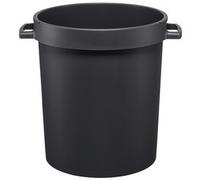 Conteneur de jardin/bac, 80 litres, gris foncé