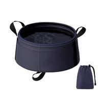 Conteneur De Lavabo Pliable - Seau D'évier Portable De 30 Cm, Panier De Lavabo Pliable, De Voyage Légère, Support Utilitaire En Plastique Durable | Camping Pour Trempage Des Pieds De Bébé En