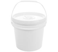 Conteneur de Lingettes Humides Blanc 4l en Plastique, Seau Portable