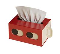 Conteneur de mouchoirs Automobile Look Unique, boîte de Rangement en Plastique Robuste pour la décoration et l ' Arrangement du Bureau à Domicile, organisateurs de mouchoirs élégants