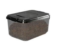 Conteneur De Nourriture Pour Chiens - Bac D'aliments Pour Chiens | Stockage Des Aliments | Bin D'alimentation De Chats De Grande Capacité | Seau De Riz Étanche À Air Empilable | Traite Les Barils Pour