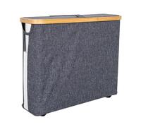 Conteneur De Papier Toilette - Rangement De Papier Toilette Avec Couvercle, Grand Panier De Rangement De 23 L | Porte-rouleau De Papier Pliable, Conteneur De Stockage De Papier Toilette Anti-poussière