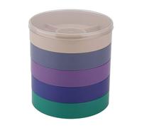 Conteneur De Pièces Montre | Boîtier De Rangement Cylindrique Multi Couches Pour Pièces Détachées Montre Outils Réparation Horlogerie Compartiments Organisés Protection Anti Poussière Maison Atelier