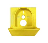 Conteneur de piège à poussières de perceuse électrique en, Yellow | Résine synthétique, capacité, collecte de poussières pour des opérations de perçage propres et la propreté