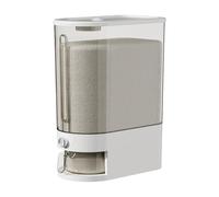Conteneur de rangement de riz - Support alimentaire de 10 kg, organisateur de céréales étanche à l'air | Pot transparent empilable de poubelle, outil de stockage de restauration extérieur -manger