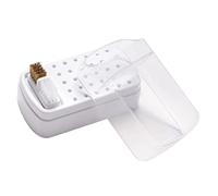 Conteneur de Rangement pour Forets à Ongles Fentes Organisateur Pratique pour Nail Art et Boîte de Durable pour Outils de Salon