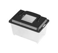 Conteneur De Reptiles | Boîte D'alimentation Reptile Cage De Reproduction De Serpents, Boîte D'alimentation Portable Avec Un Porte-greffier Pour Animaux De Compagnie Pour Animaux De Compagnie, Gecko E