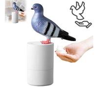 Conteneur de savon moussant, distributeur de savon à Induction rechargeable, alimenté par batterie, en forme d'oiseau bleu, sans contact, réutilisable pour salle de bain dove