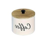 Conteneur De Stockage 1 Pièce, Porte-capsules De Café En Bois Avec Couvercle, Organisateur De Station De Café De Comptoir, Conteneur De Stockage De Filtre,