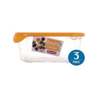 Conteneur de stockage alimentaire - CURVER - Rectangulaire - BPA gratuit - Compatible congélateur - 1 l
