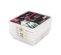 Conteneur de stockage avec couvercle professionnel - GN 2/3 - Lot de 4 Bourgeat