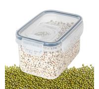 Conteneur de stockage d'aliments pour animaux de compagnie - Boîtes de rangement hermétiques pour aliments secs avec couvercle | Rangement et organisation du -manger pour les céréales, les collations,