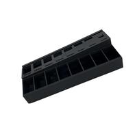Conteneur de stockage de boulons de service avec compartiments multi-tailles et conception ergonomique pour utilisation en atelier Plateau de fixation multi-compartiments