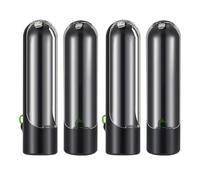 Conteneur De Stockage De Coriandre - Économiseur D'herbes Fraîches, Organisateur De Feuilles Vertes 4 Pièces | Réfrigérateur De Cuisine, Boîte Hermétique De Conservation Des Légumes Pour La Préparatio