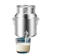 Conteneur de stockage de liquide hermétique en acier inoxydable avec robinet pour le transport et la distribution
