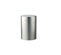 Conteneur de stockage en acier inoxydable 304, organisateur de voyage étanche et hermétique for le thé, les épices et les pilules(M-Brushed Finish)