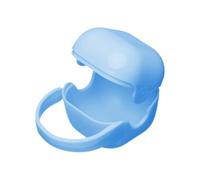 Conteneur de stockage sucette - Mini étui support, boîte à portable avec couvercle sécurisé, conception légère | Parfait pour les voyages, activités plein air, la crèche domicile, l'organisation des s