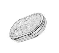 Conteneur de voyage avec texture ondulée et plateau amovible pour la gestion des pilules