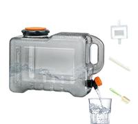 Conteneur d'eau de camping - Chariot de stockage d'eau pour camping | Stockage de stockage de boisson de grande capacité | Cantine à chevrons | Réservoir de stockage d'eau