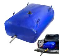 Conteneur d'eau extérieur : réservoir de stockage portable haute résistance, conception résistante aux déversements, poignée de transport robuste | Empêche les fuites Transporteur polyvalent pour