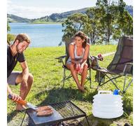 Conteneur D'eau Pliable, Conteneur De Stockage D'eau Portable, Pichet De Stockage D'eau De Qualité Alimentaire, Transporteur D'eau Avec Robinet Parfait Pour