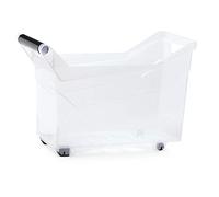 Conteneur domestique NUK de 14 litres avec poignée et roues