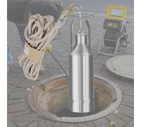 Conteneur/échantillonneur de Carottes léger pour la Collecte d'échantillons d'huile, adapté à l'analyse du fioul et du gaz - Un Outil d'échantillonnage de Liquide Multifonctionnel, réutilisa