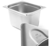 Conteneur en acier GN 1/2 pour cuisine, hauteur 150 mm - Hendi 806340