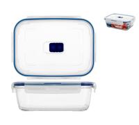 Conteneur En Verre Pure Box Rectangulaire Litres 1,22 H7677 Bleu ARC