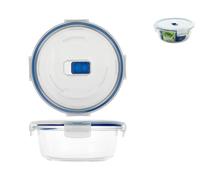 Conteneur En Verre Pure Box Rond Litres 0,92 H7683 Bleu ARC