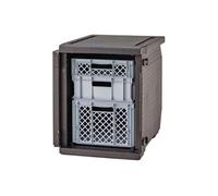 Conteneur EPP à chargement frontal 600 x 400 mm sans glissières 155 litres Cambro Noir