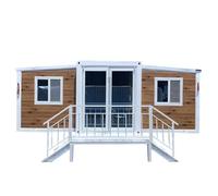 Conteneur extensible de luxe pour entrepôt, atelier, hébergement temporaire et aventures en plein air