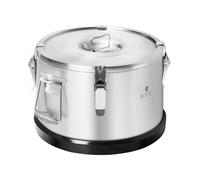 Royal Catering Récipient isolant en acier inoxydable empilable 10 l