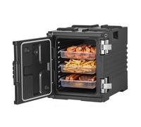 Conteneur Isotherme 75 L-VEVOR-Caisson Isotherme Alimentaire pour Bacs GN sans Électricité, pour Maintien au Chaud et Frais