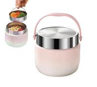 Conteneur Isotherme Alimentaire | 120cl Bol Soupe Porridge - Boîte Repas Isotherme Portable Étanche pour Voyage Sport Salle de Sport Plage Randonnée Camping Pêche Barbecue Extérieur
