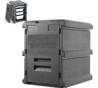 Conteneur isotherme de restauration EEP 8 x plateaux ou conteneurs GN1/1 100L -