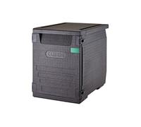 Conteneur isotherme EPP à chargement frontal avec 9 glissières 126 litres