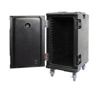 Conteneur isotherme pour aliments 120 L Chargement latéral Non électrique Conteneur isotherme empilable pour 6 bacs de grande taille (non inclus) Pour les réunions de famille au restaurant