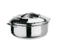 Conteneur isotherme pour le transport d'aliments en Acier au nickel-chrome 2,5 L H 160 mm Ø 260 mm - WAS Germany