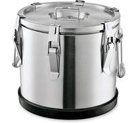 Conteneur isotherme pour le transport d'aliments en Acier au nickel chrome 4 L H 220 mm Ø 200 mm Was Germany G