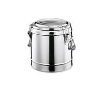 Conteneur isotherme pour le transport d'aliments en Acier au nickel chrome 6 L H 270 mm Ø 250 mm Was Germany G
